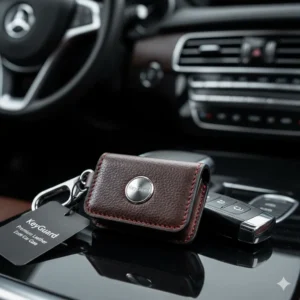 Leather Car Key Case